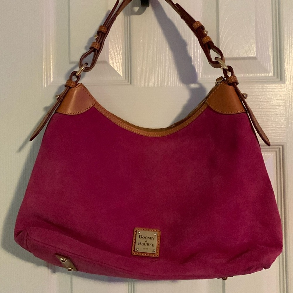 Dooney & Bourke Pink Suede Handbag *NWT*